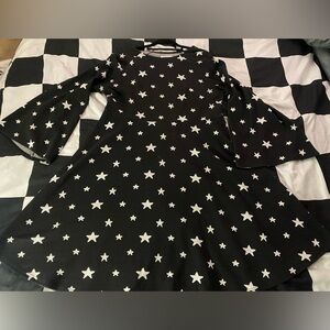 Unique Vintage Bell Sleeve Dress